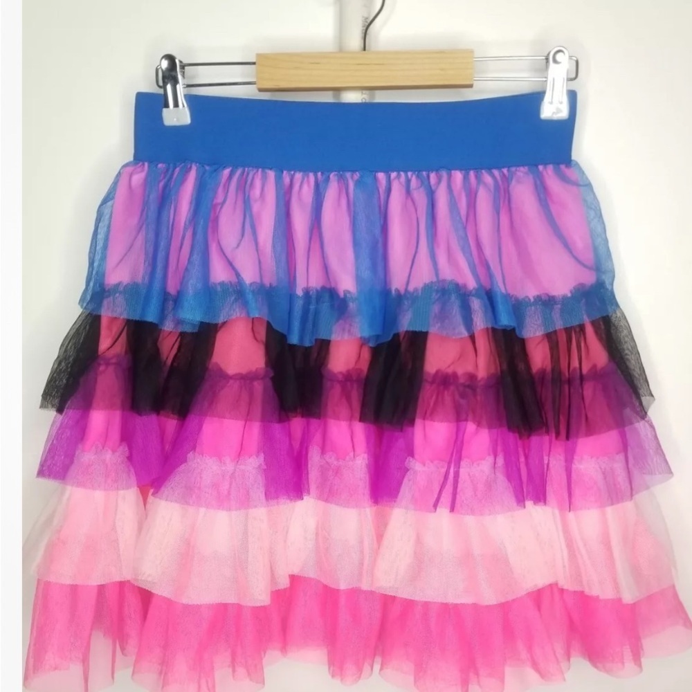 #Take Pride Colorful Layered Tulle Women's Skirt